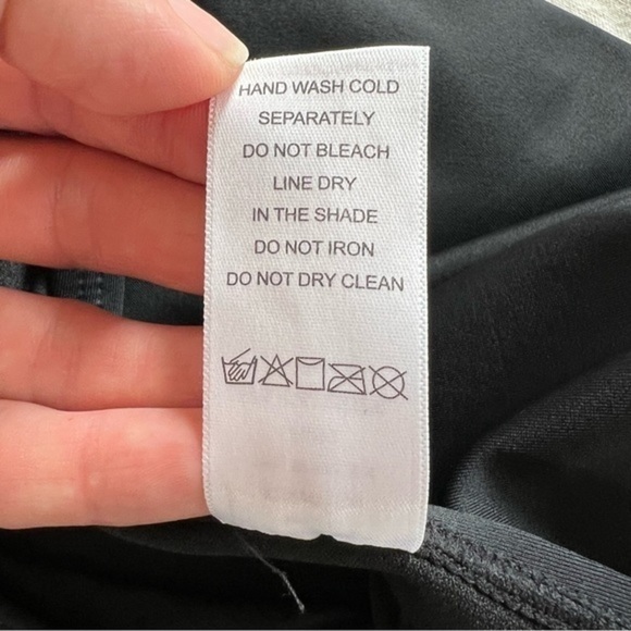 Meet Curve Black Classic Adjustable Stretch Straps One Piece Swimsuit. - Picture 12 of 16